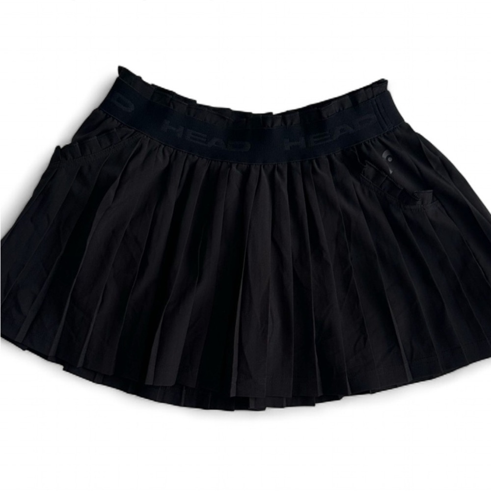 Black tennis shirt with built in shorts size XS